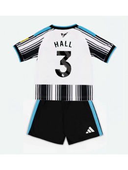 Newcastle United Lewis Hall #3 Replika Hemmakläder Barn 2026-27 Kortärmad (+ byxor)